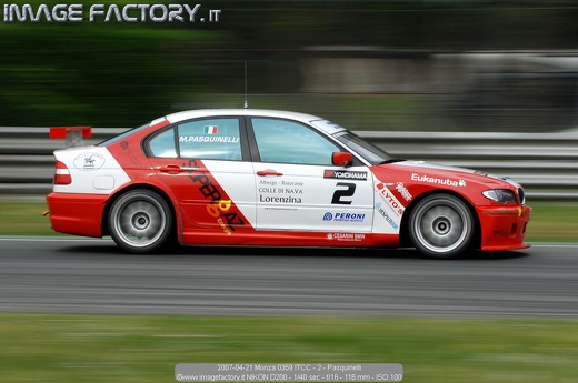 2007-04-21 Monza 0359 ITCC - 2 - Pasquinelli